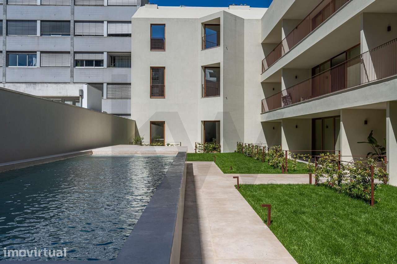 Apartamento T4D Novo na antiga Fábrica do Prado em Matosinhos Sul - Grande imagem: 2/40