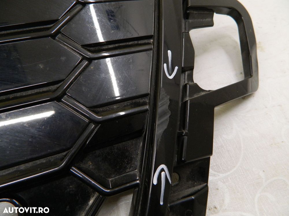 Grila radiator Audi A5 8W B9 facelift, 2021, 2022, 2023, 2024, 2025, cod origine 8W6853651BL. - 6