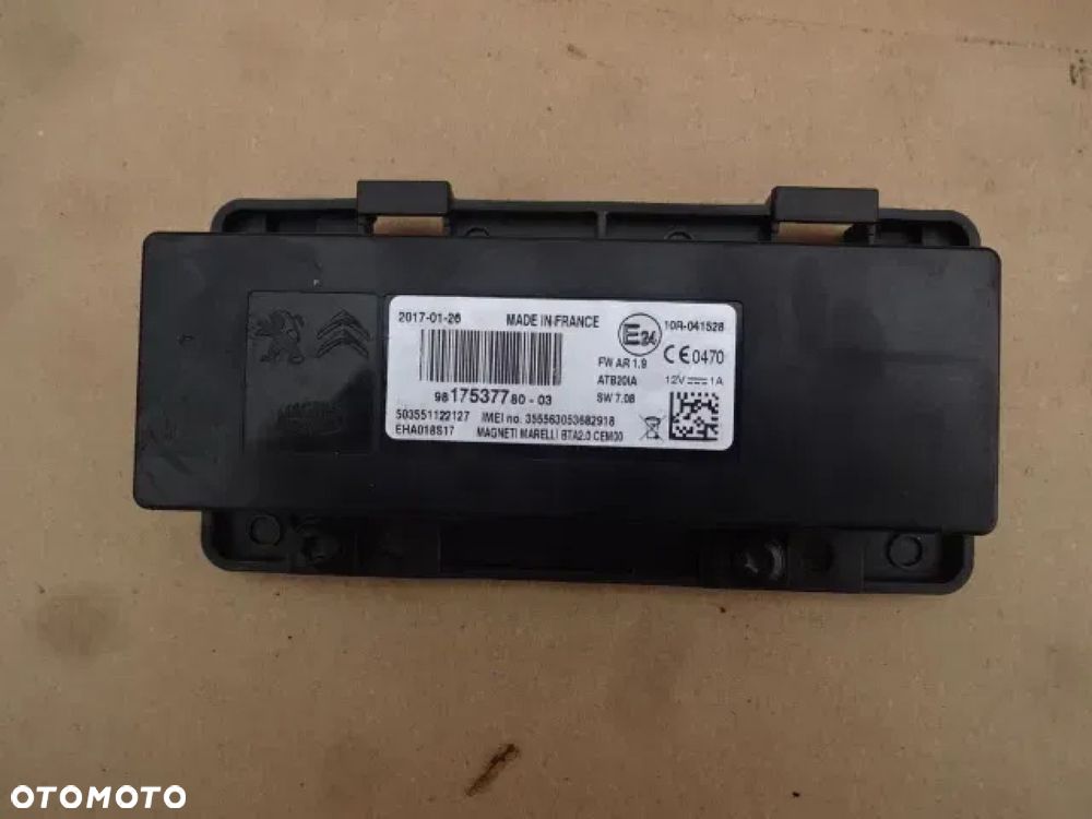 PEUGEOT 208 2008 I MODUŁ BLUETOOTH - 1