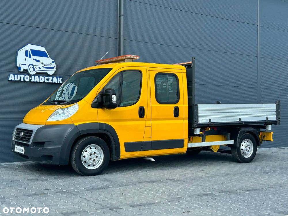 Fiat Ducato 2.3 MultiJet 120KM DOKA + 3 stronny wywrot wywrotka 2,75m Brygadówka 7 osób **KLIMA**Sprowadzony**2011R** - 12