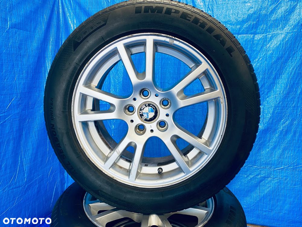 KOŁA KOŁO 17 FELGA ALUMINIOWE ALUSY 17" x 8J  5X120 ; 72.6 mm ET46 KOMPLET ; OPONY WIELOSEZONOWE WIELOSEZON CAŁOROCZNE IMPERIAL ; BMW X3 E83 E53 E60 E61 E65 ; 3412060 ORYGINAŁ - 6