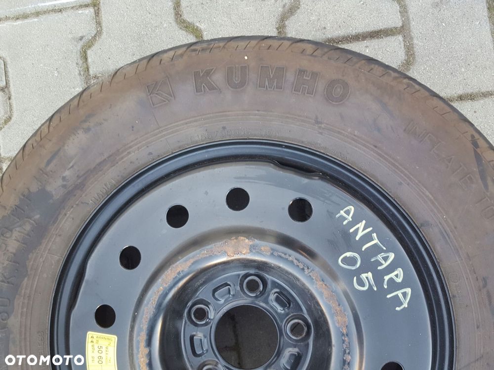 OPEL ANTARA 06r- KOŁO DOJAZDOWE 16 5X115 - 3