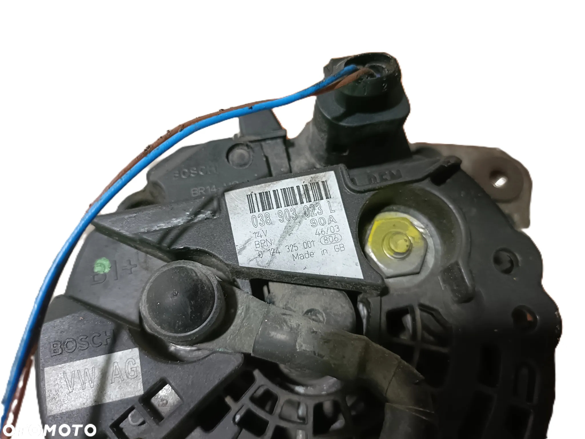 SEAT IBIZA III 02-08 1,9 SDI alternator BOSCH 012435001 038903023L * - 3