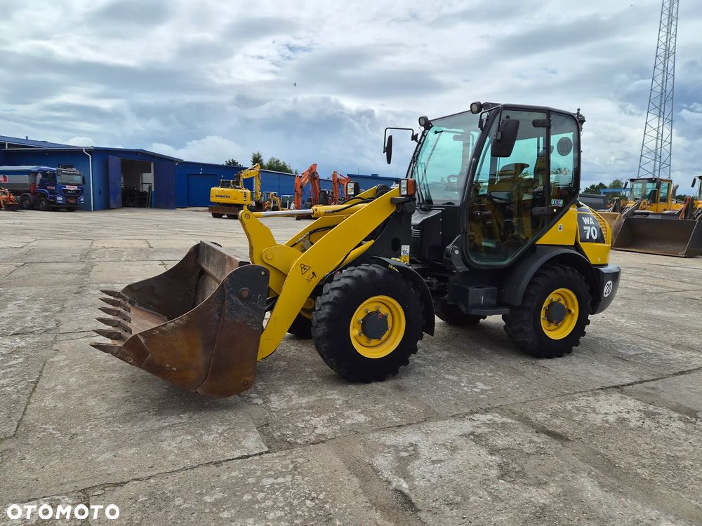 Komatsu WA 70 - 6 spr z Niemiec łyżka krokodyl + widły - 1