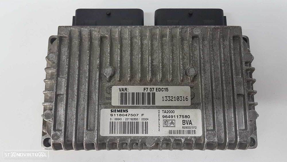 CENTRALINA CAIXA DE VELOCIDADES AUTOMÁTICA CITROEN C5 BERLINA 2.0 HDI SX - 1