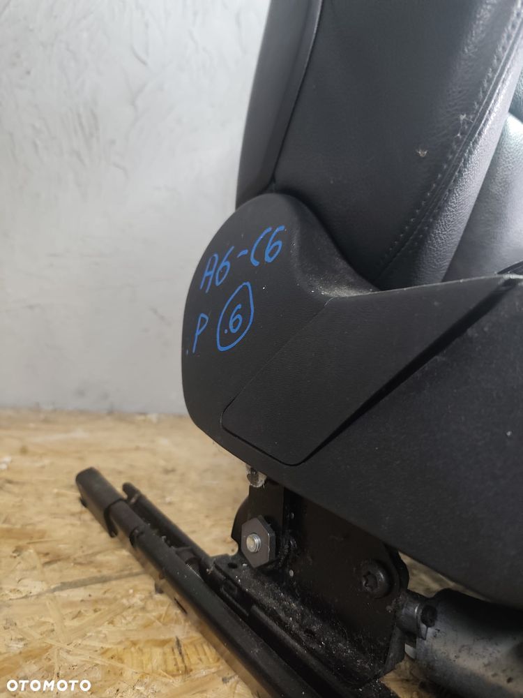 AUDI A6 C6 04- FOTELE KANAPA SKÓRA KOMPLET - 7