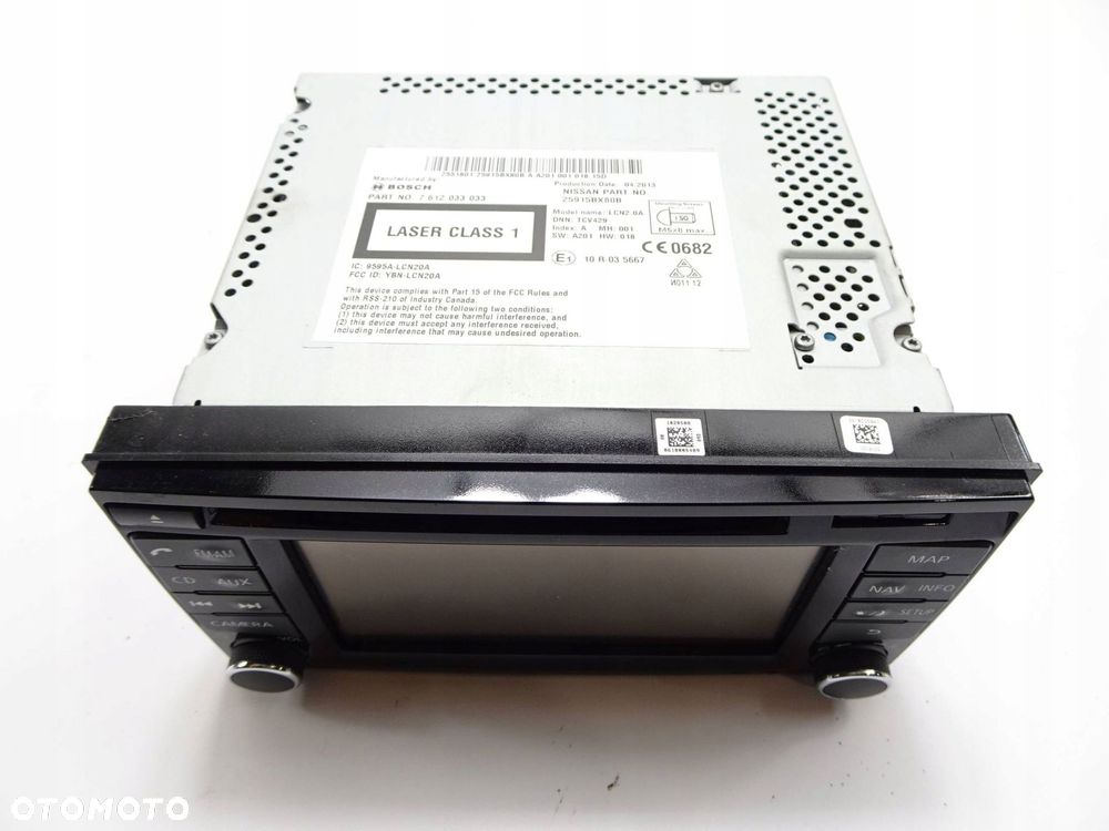 radio cd nissan juke f15 10-14 r. - 2