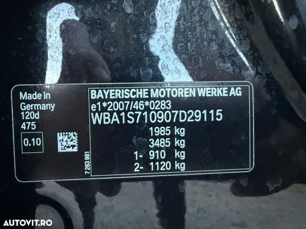 BMW Seria 1 120d Aut. Edition M Sport Shadow - 33