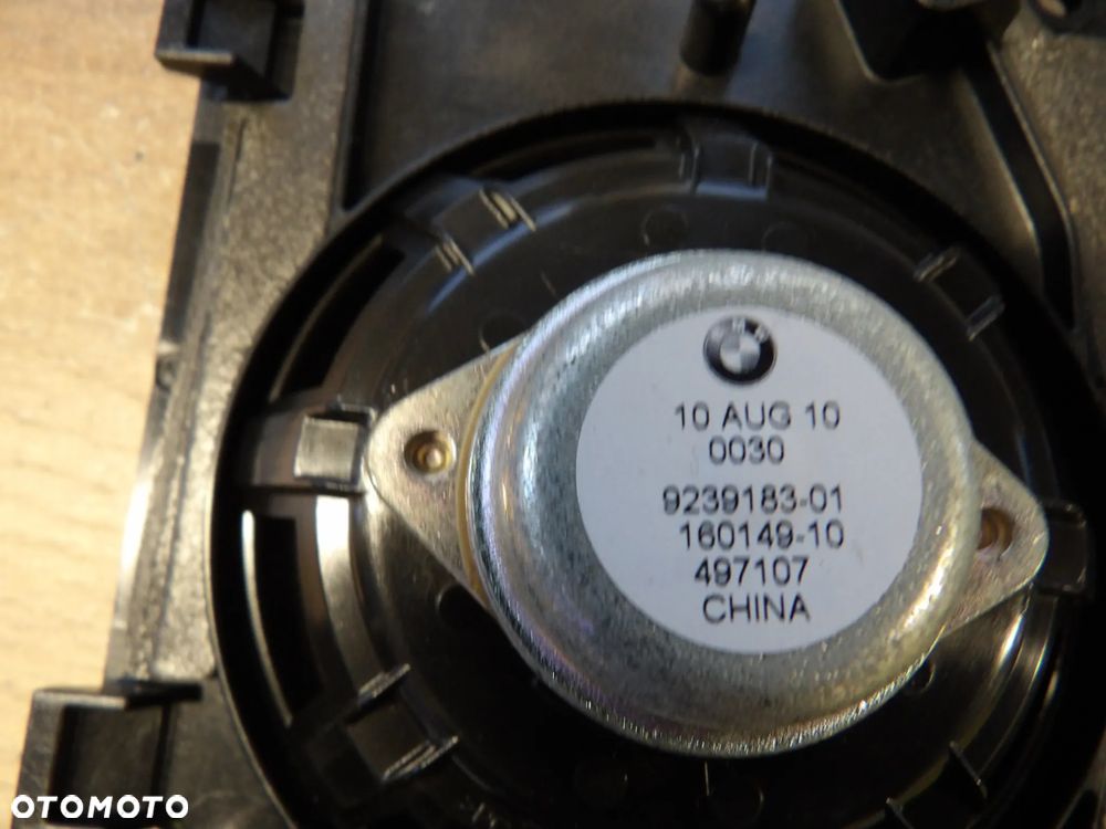 BMW - F10,F11 - GŁOŚNIKI PÓŁKI BAGAŻNIKA - KOMPLET 9239183  9239184 - 2