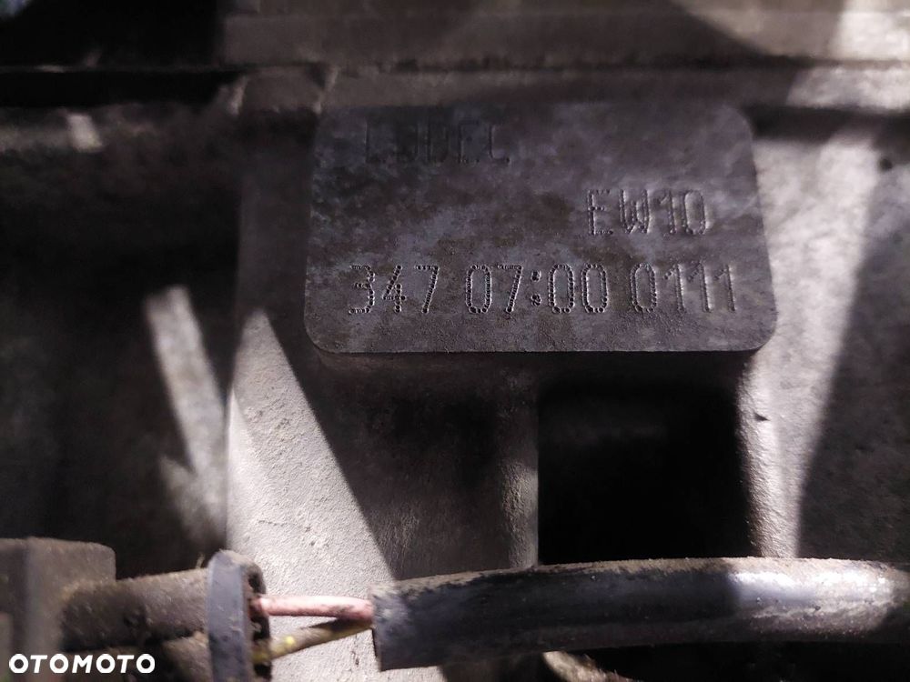 SILNIK BENZYNOWY SŁUPEK PEUGEOT 206 I 2.0 16V RFN - 6