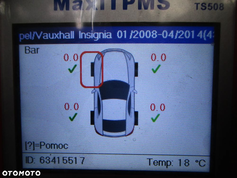 FELGI ALUMINIOWE 18 OPEL INSIGNIA + CZUJNIKI ET40 - 21