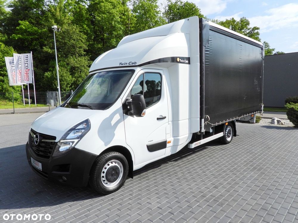 Opel MOVANO PLANDEKA 10 PALET WEBASTO TEMPOMAT KLIMATYZACJA LEDY PNEUMATYKA  165KM - 7