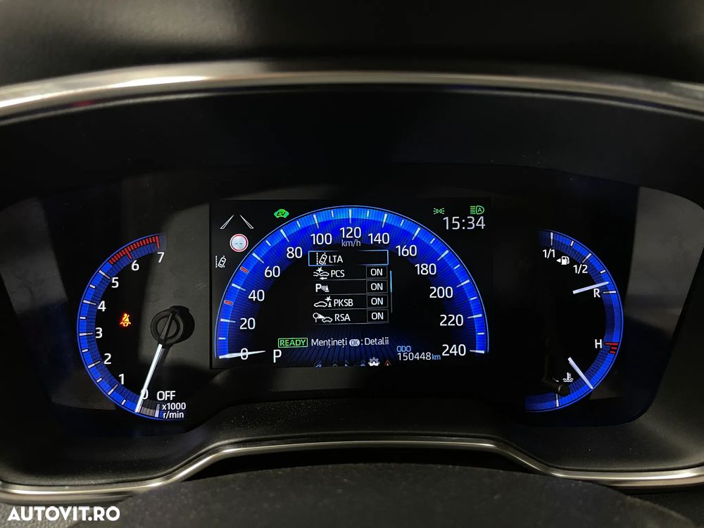 Toyota Corolla 1.8 HSD Exclusive interior Negru - 25