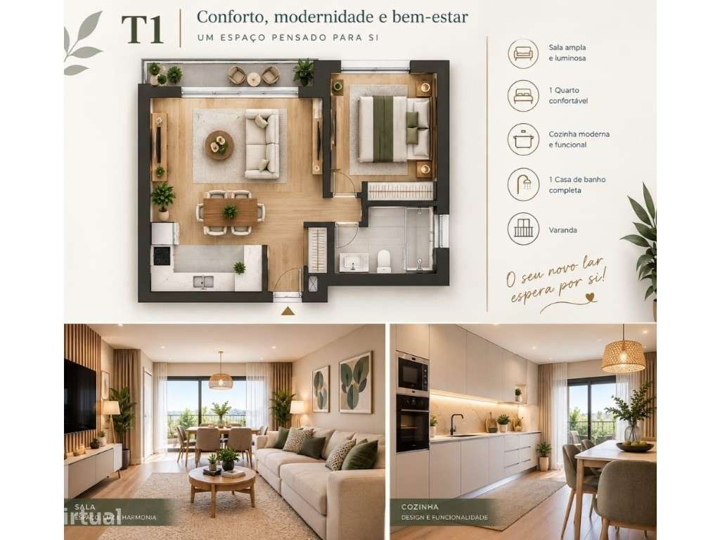 T1 de excelência no Prata Riverside Village viver Lisboa junto ao Tejo - Grande imagem: 4/11