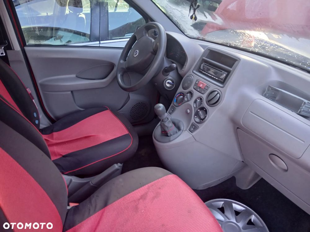 fiat panda 199a maska zderzak lampa grill błotnik drzwi zbiornik paliwa szyba lusterko - 3