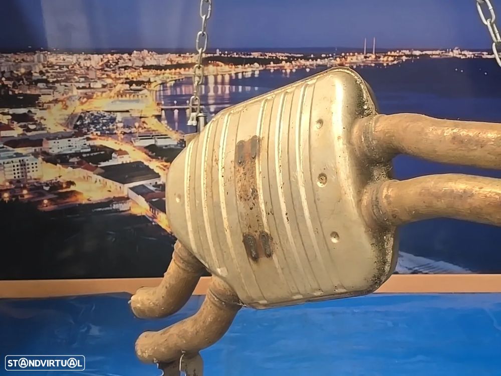 Audi a4 a5 b8 panela de Escape Muffler OEM Original 2008- - 4