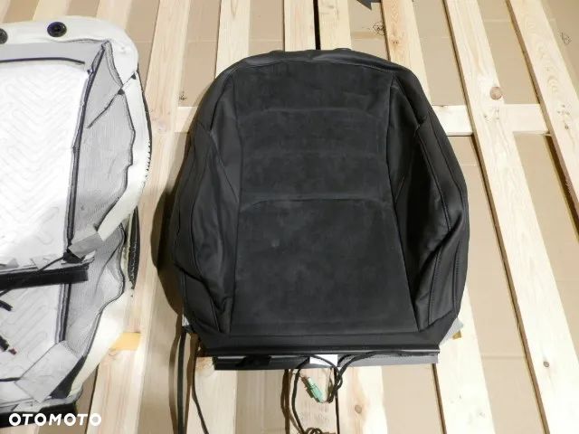 FOTEL FOTELE SIEDZISKO OPARCIE PRZEDNIE PRAWE SKÓRA ALCANTARA POSZYCIE TAPICERKA TITANSCHWARZ KWW VOLKSWAGEN ARTEON 3G8 ORYGINAŁ - 8