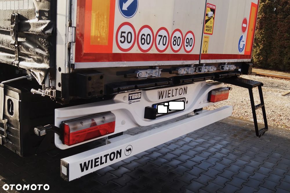 Wielton STANDARD OŚ PODNOSZONA SAF TARCZE /PODNOSZONY DACH - 10