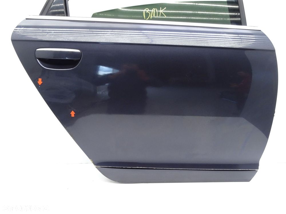 Drzwi prawy tył tylne prawe lz7q mechanizm audi a6 c6 sedan - 4