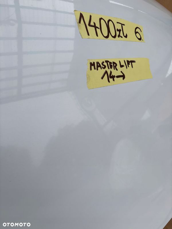 MASTER 3 III Lift 14- maska pokrywa silnika BIAŁA DO ZAŁOŻENIA - 7