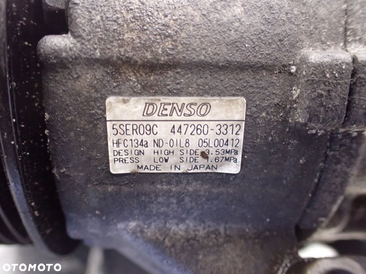 SPRĘŻARKA KLIMATYZACJI TOYOTA URBAN CRUISER 447260-3312 - 8