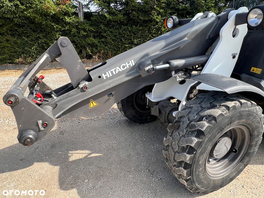 Hitachi ŁADOWARKA HITACHI ZW75 szybkozłącze hydr. Łyżka widły Cat 906 907 908 Deutz Volvo Liebherr Zw 75 5ton szybka jazda! MECALAC Jcb - 13