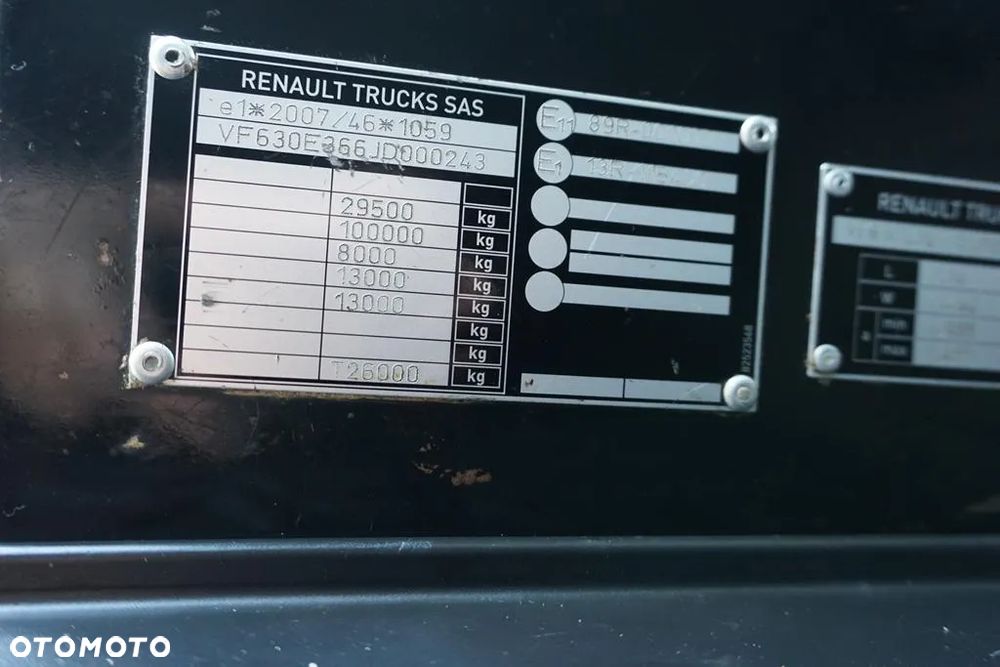 Renault C 520 / EURO 6 / ACC / 6 X 4 / RETARDER / DMC 100 000 KG - 11