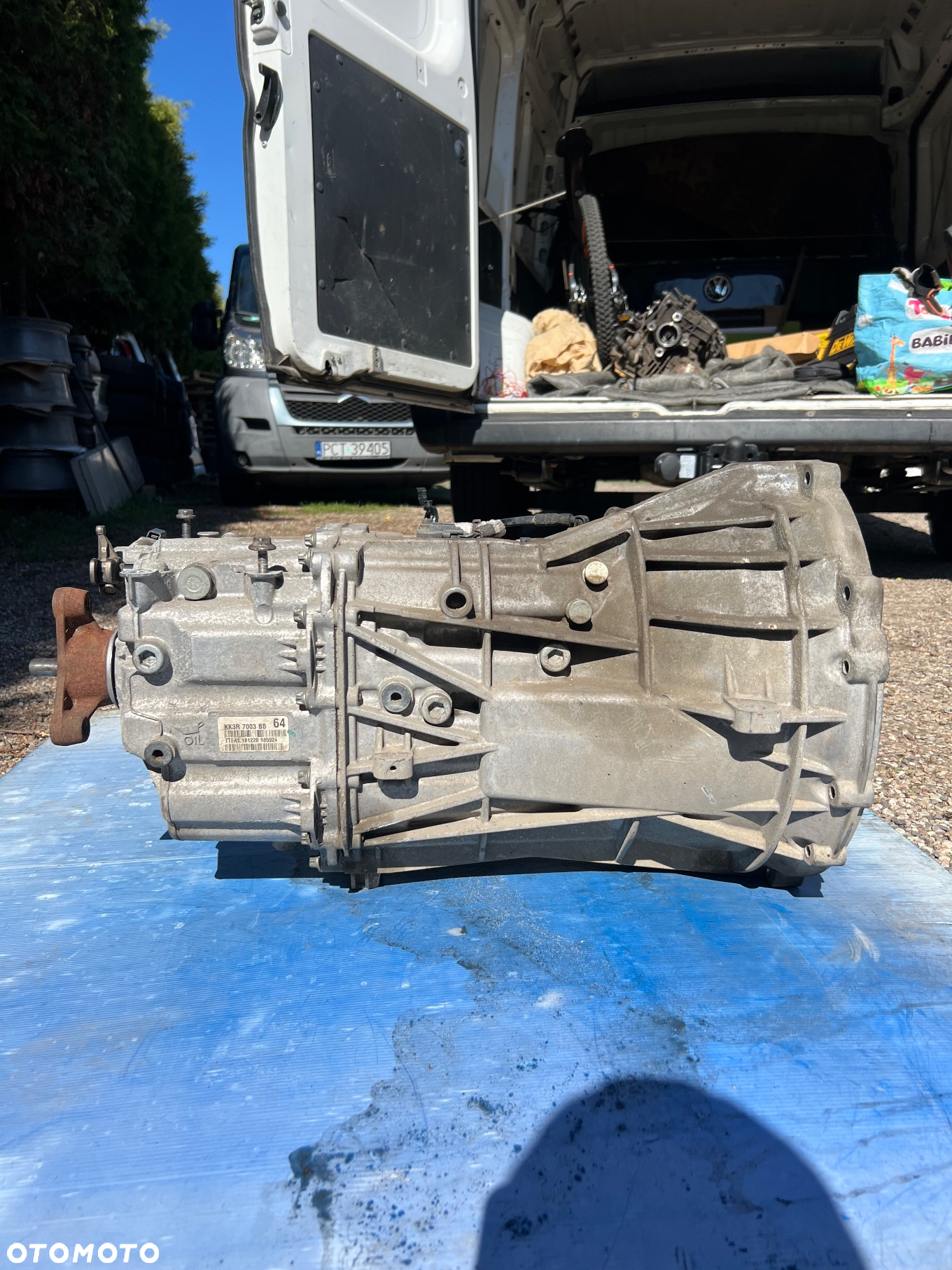 Ford Transit Mk8 2.0 20r. skrzynia biegów KK3R 7003BB - 3