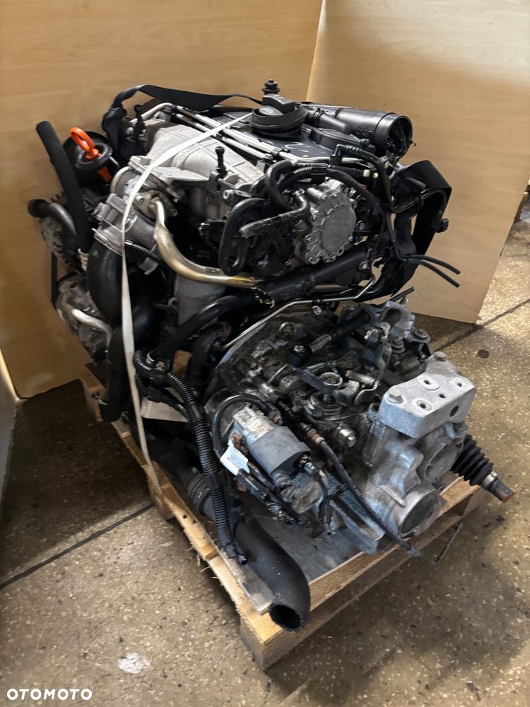 Silnik kompletny AUDI VW SEAT SKODA 2.0 TDI kod BKD Film - 8