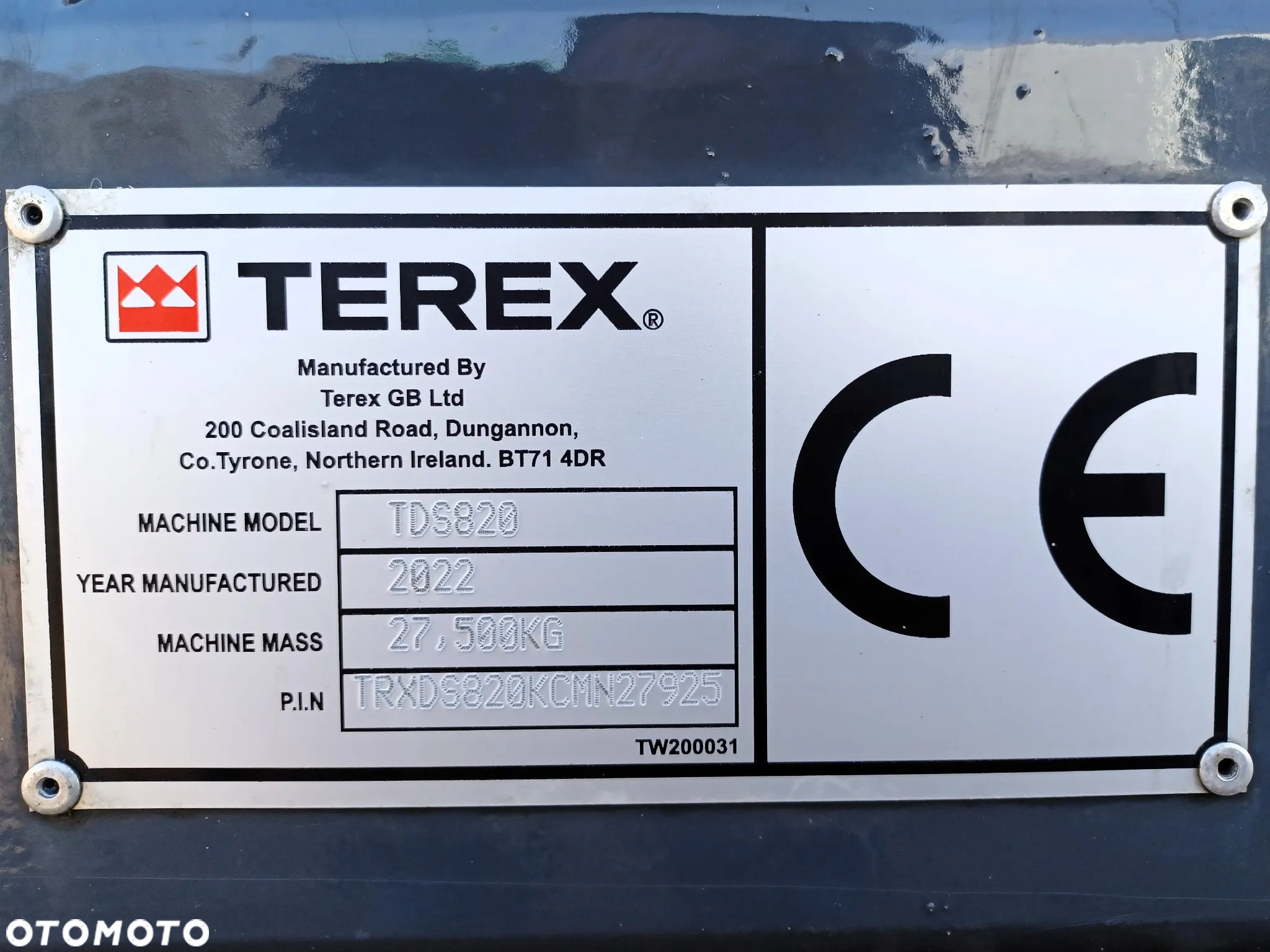 Terex Ecotec TDS 820 - 7