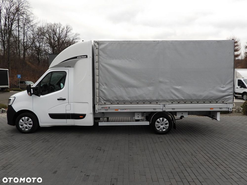 Renault MASTER PLANDEKA 8 PALET TEMPOMAT NAWIGACJA LEDY PNEUMATYKA KLIMATYZACJA  165KM - 10