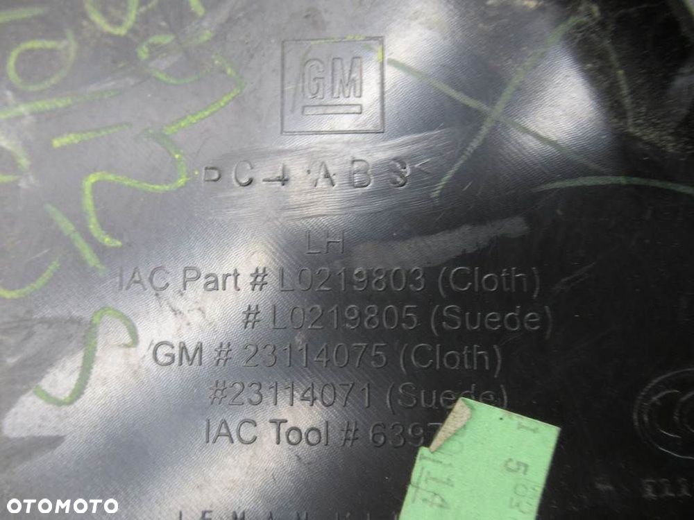 TAPICERKA BOCZEK BAGAŻNIKA PRAWA - 173.00 PLN - CHEVROLET CORVETTE (C7) 2013 - 2022 - 11