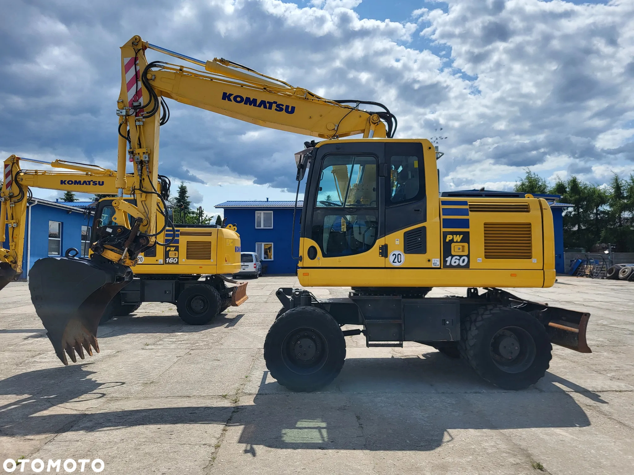 Komatsu PW 160 -10 spr z Niemiec - 2