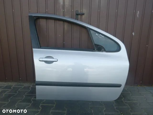 DRZWI PRAWY PRZÓD PRAWE PRZEDNIE KOMPLETNE PEUGEOT 307 01-05 KOLOR EZAC - 1