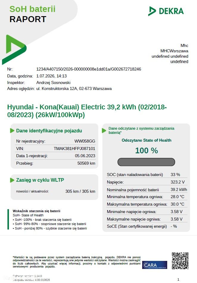 Hyundai Kona 39kWh Modern - 2