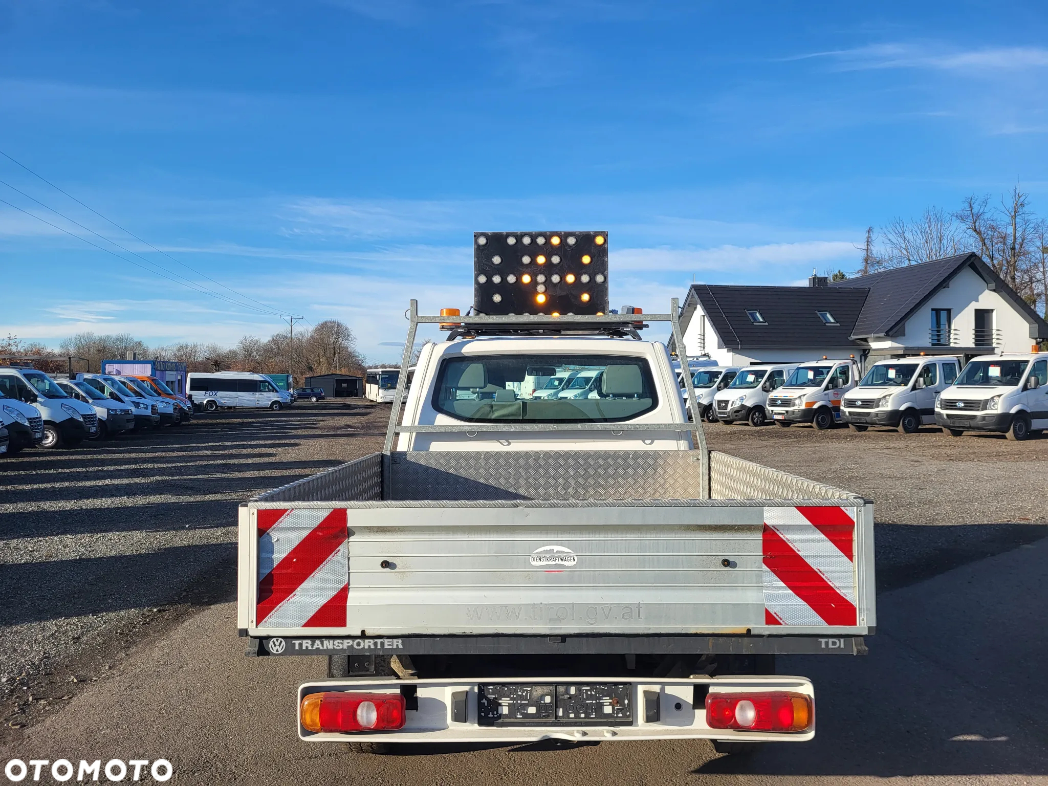 Volkswagen Transporter t5 lift doka super stan klima tablica świetlna - 6