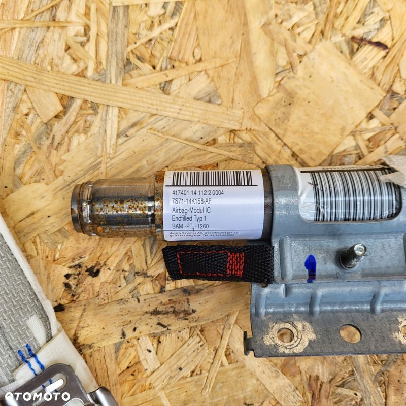 FORD MONDEO MK4 07-14R HB KURTYNA POWIETRZNA LEWA - 2