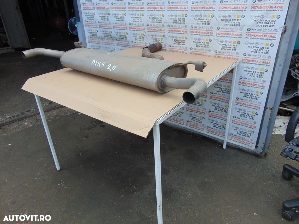 Toba Ford Mondeo mk5 evacuare dubla mondeo 5 an 2014-2022 - 3