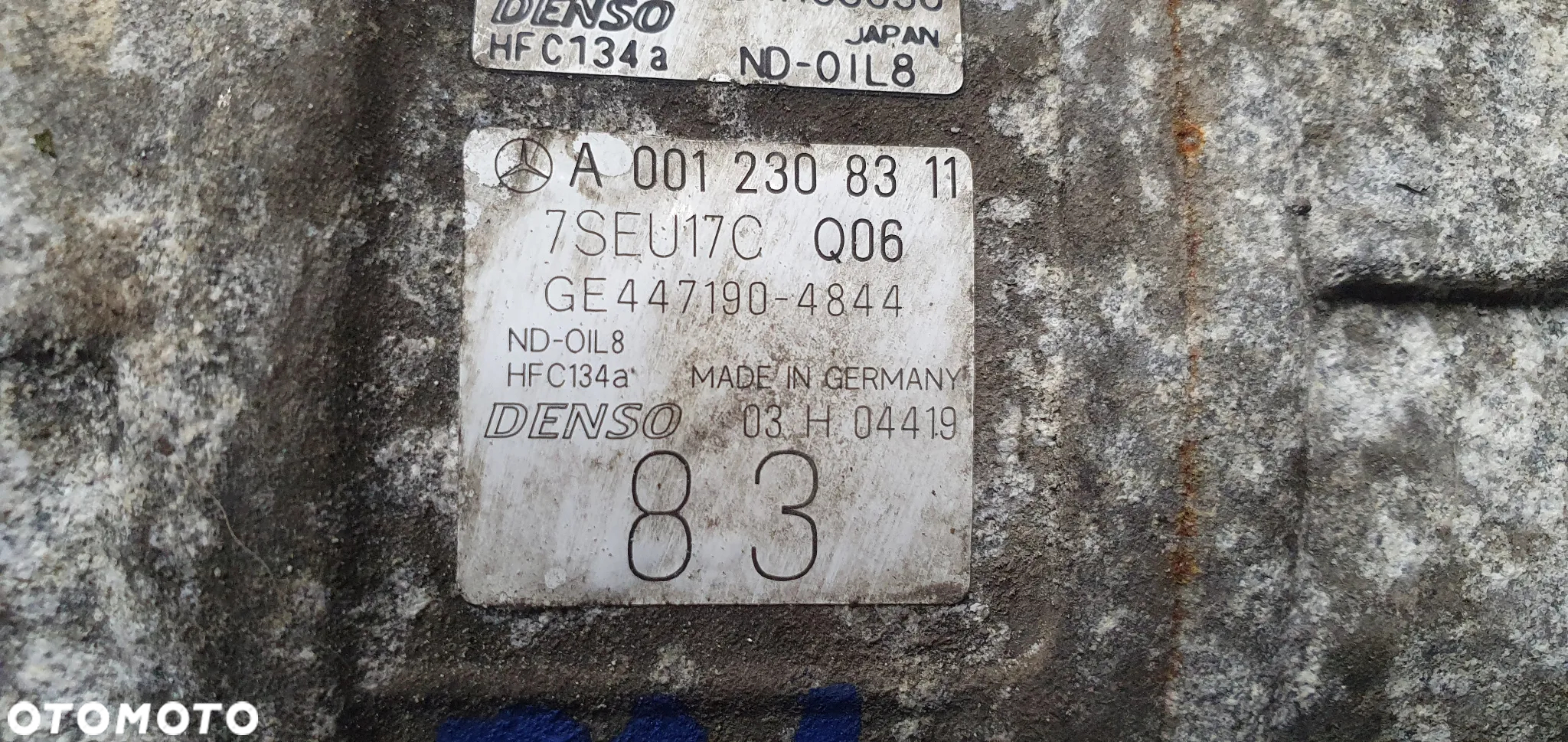 Sprężarka klimatyzacji pompa klimy Mercedes ML W164 3.0 CDI A0012308311 - 7