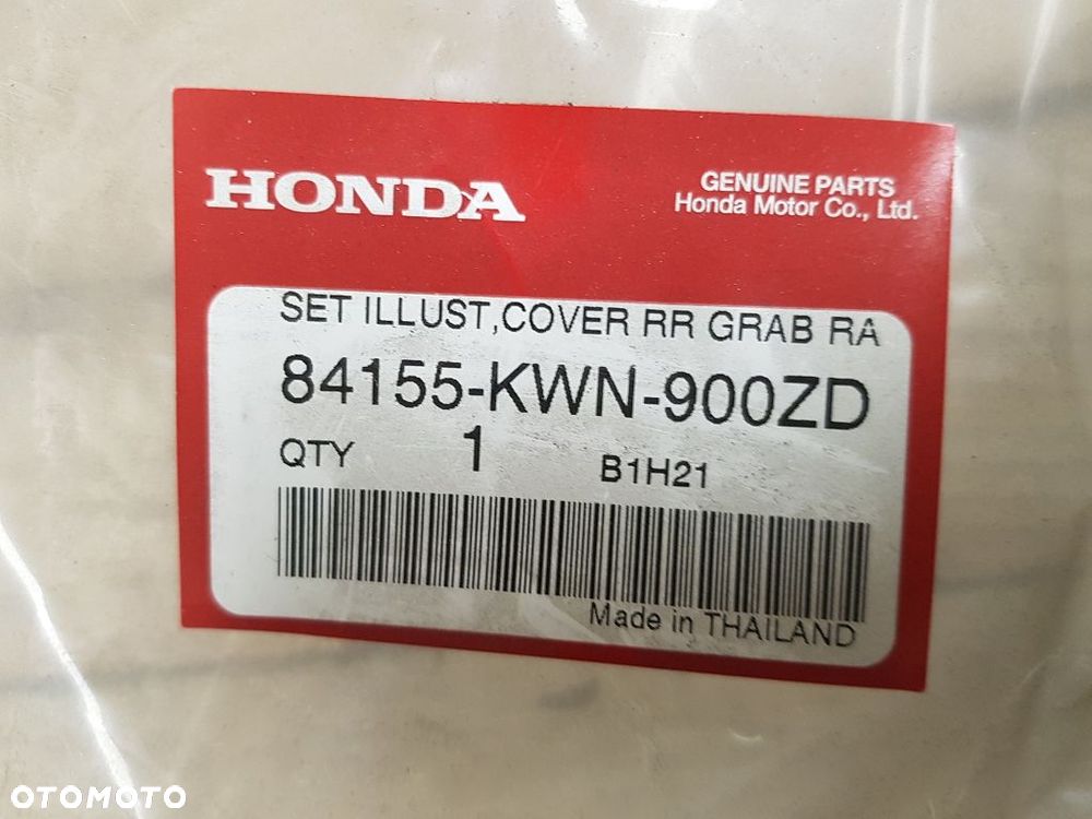 Osłona owiewka tył Honda PCX 125  84155-KWN-900ZD - 13