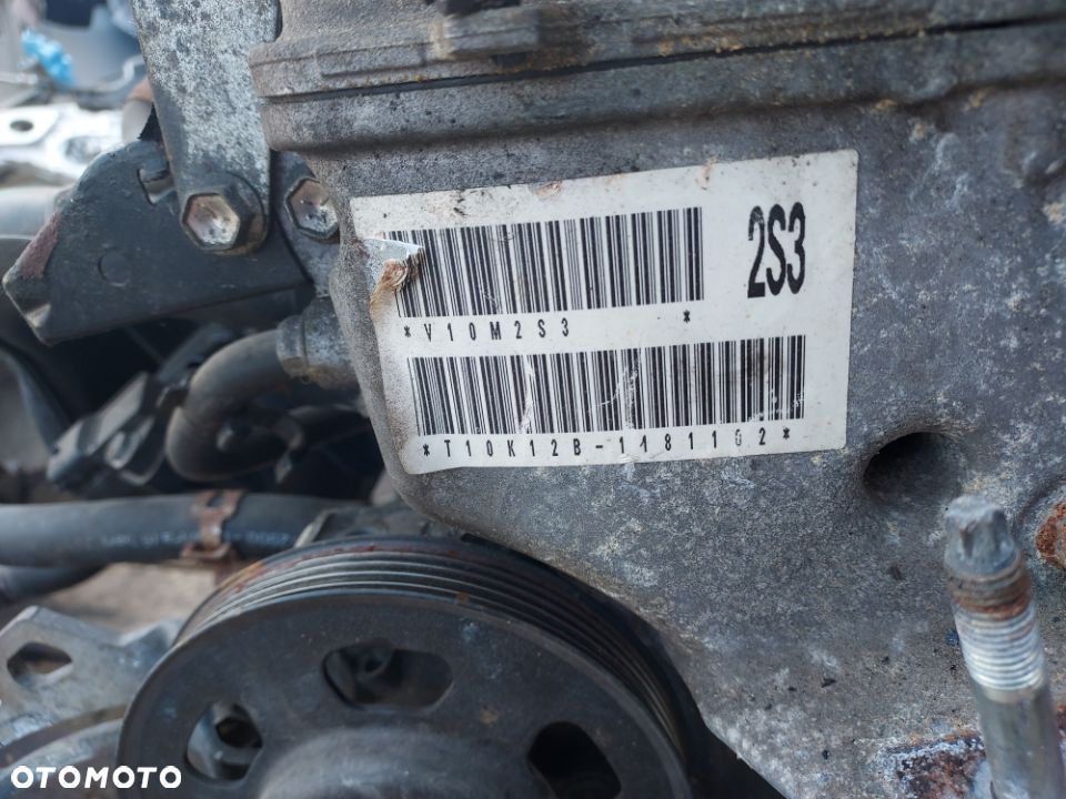 Silnik słupek głowica dół blok silnika OPEL AGILA B SUZUKI SPLASH  1.2 Benz. 2010r. K12B T10K12B - 2