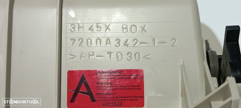 COMPARTIMENTO DE ARMAZENAMENTO MITSUBISHI OUTLANDER (GF0) PHEV KAITEKI 4WD - 3