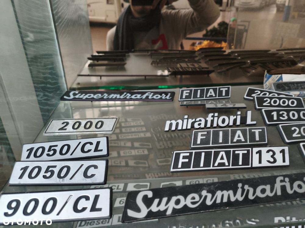 EMBLEMATY FIAT LANCIA 126 125 127 131 uno panda ritmo 1100 1500 prisma oraz inne.... - 9