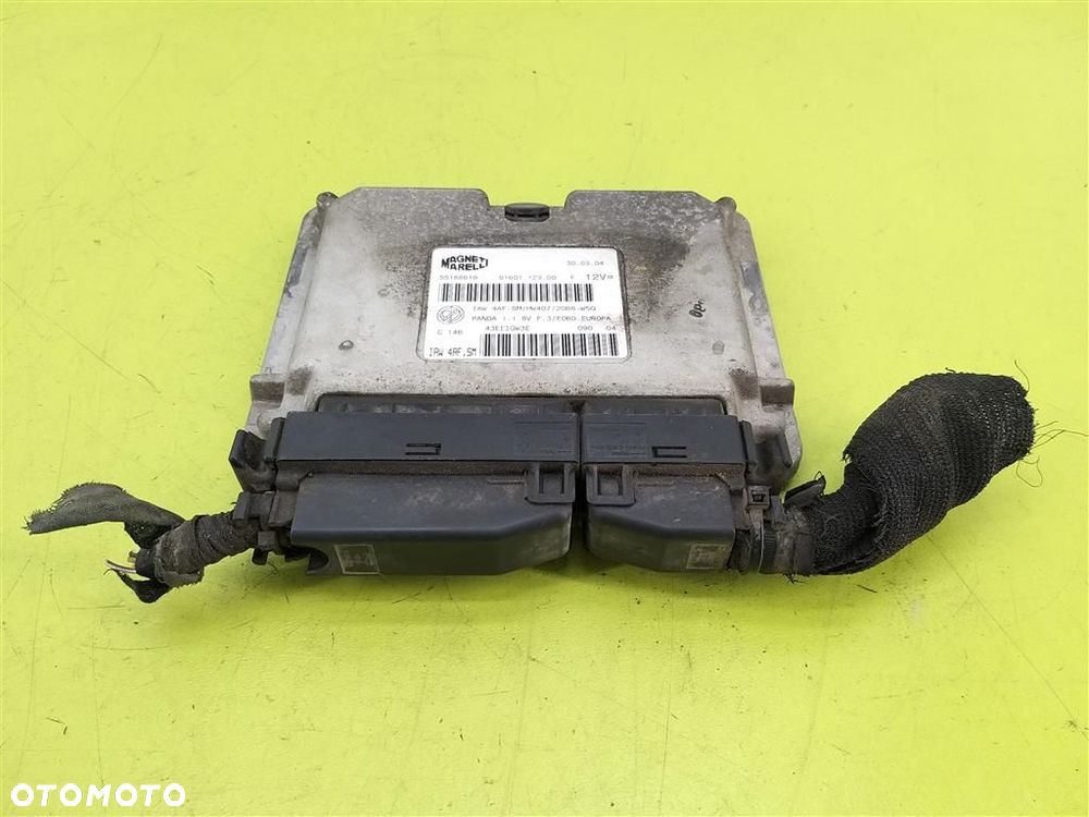 Komputer sterownik silnika Fiat Panda II 2003-2013 1,1 B 55188619 ORYGINAŁ - 4
