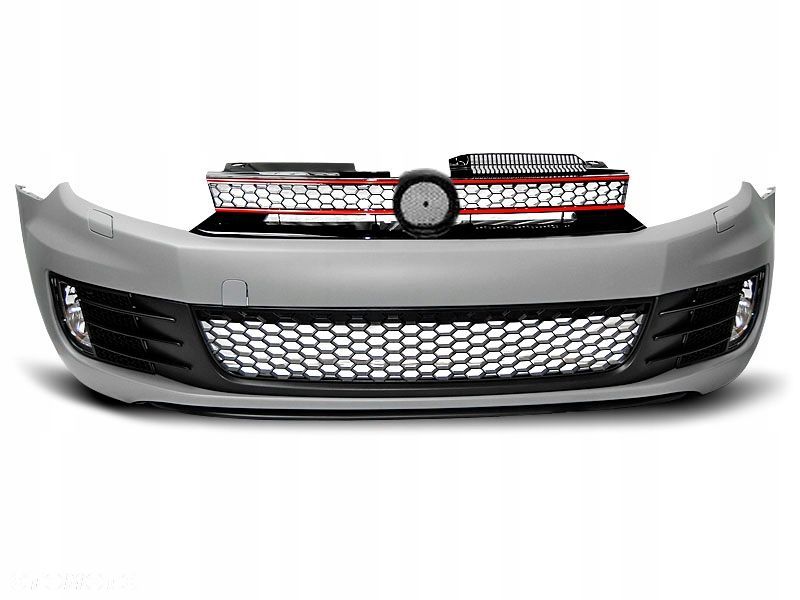 Zderzak Przedni Vw Golf 6 Vi 08-12 Sport Halogeny - 1