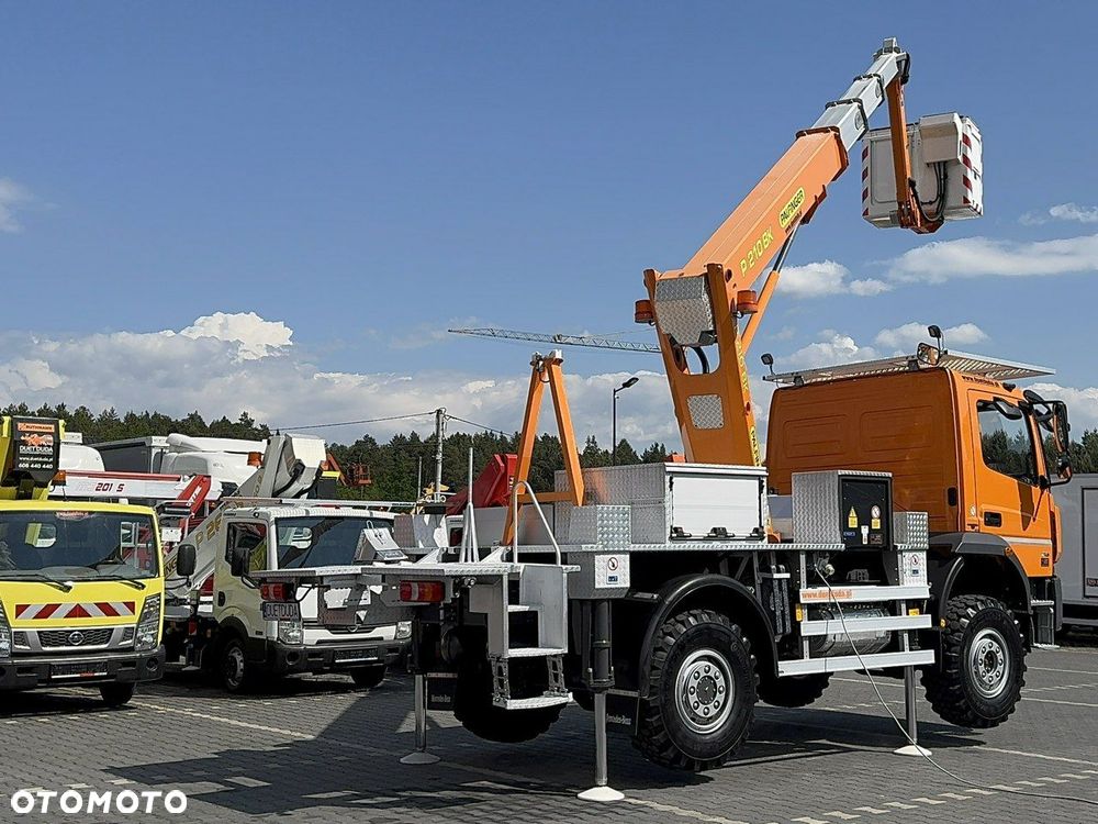 Mercedes-Benz Atego 718 E6 4x4 Zwyżka PALFINGER P210 BK Podnośnik Koszowy - 18