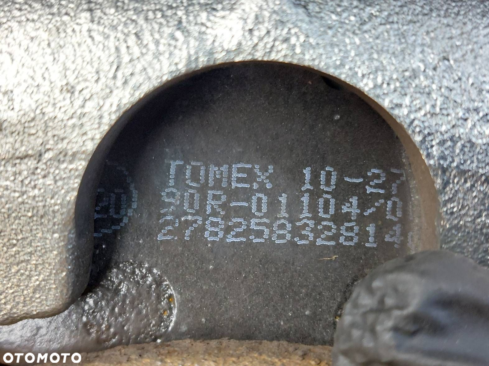 TARCZE HAMULCOWE PRZÓD KLOCKI ZACISKI FELICIA 1.3 B TOMEX BARDZO ŁADNE - 5