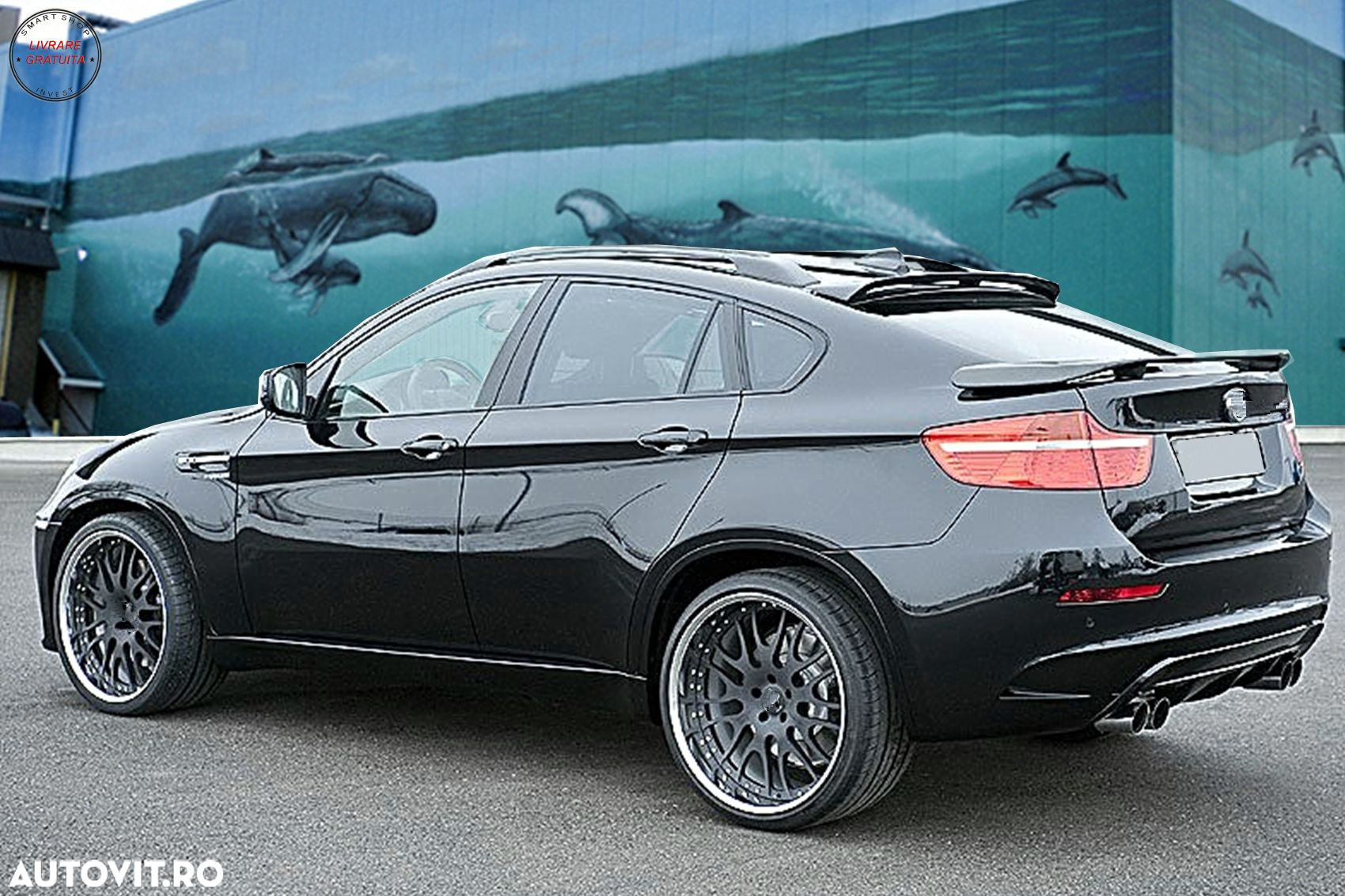 Eleron Portbagaj BMW X6 E71 E72 (2008-2015) Nevopsit- livrare gratuita - 5