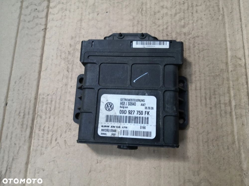 STEROWNIK SKRZYNI BIEGÓW AUDI Q7 09D927750FK - 7