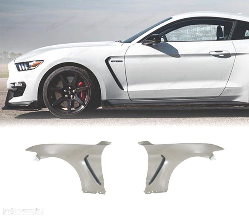PARALAMAS FORD MUSTANG 15-17 LOOK GT350 - 1